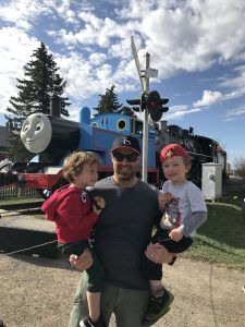 Shane with Son and Cousin